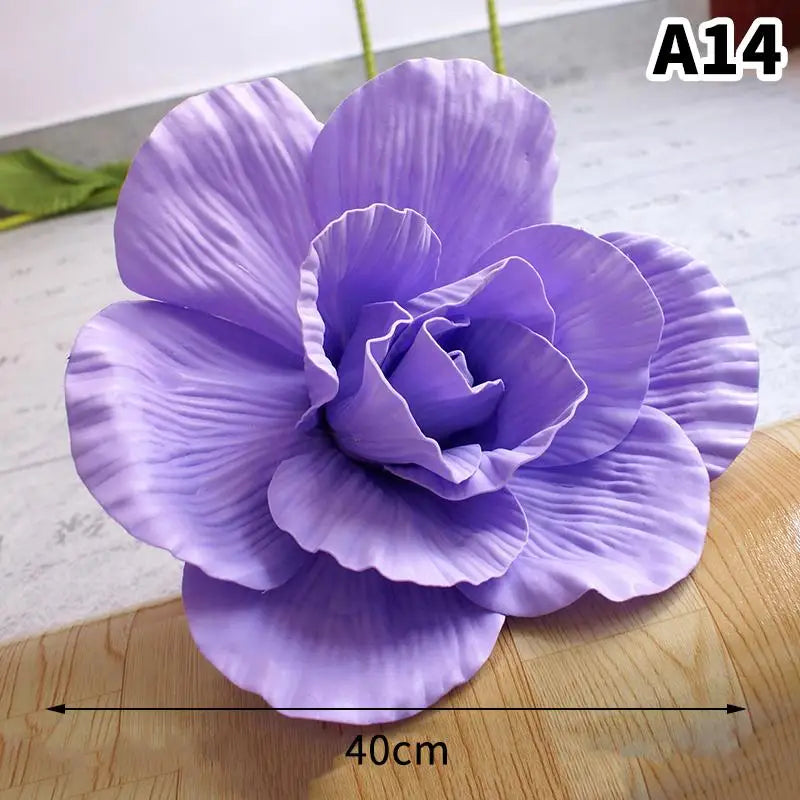 PE Foam Simulation Rose Flower Heads | Wedding & Party Decor