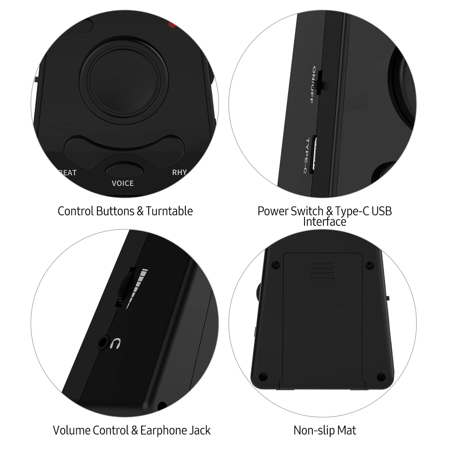 Universal Electronic Metronome Digital Timer Volume Beat Speed