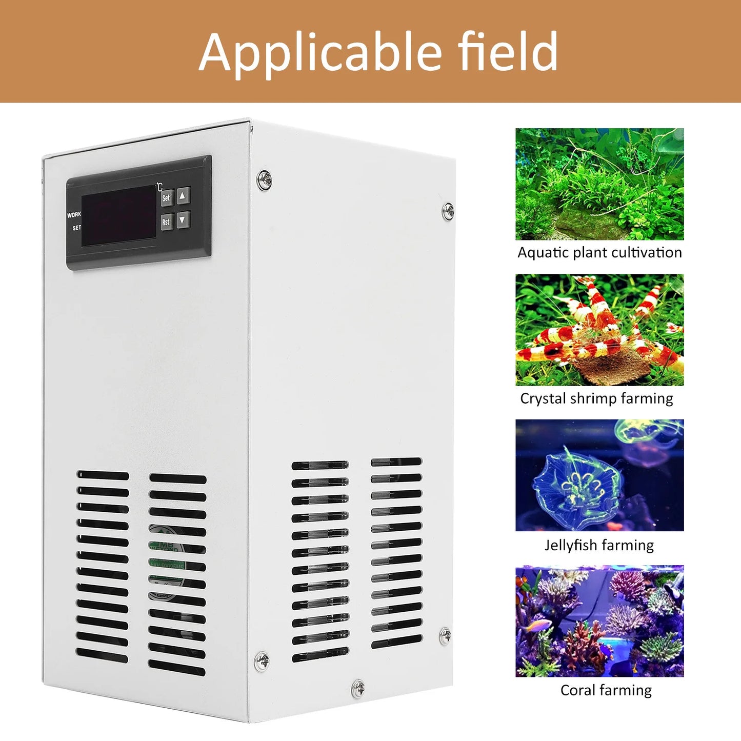 Aquarium Fish Tank Water Chiller Constant Temperature Cooling System