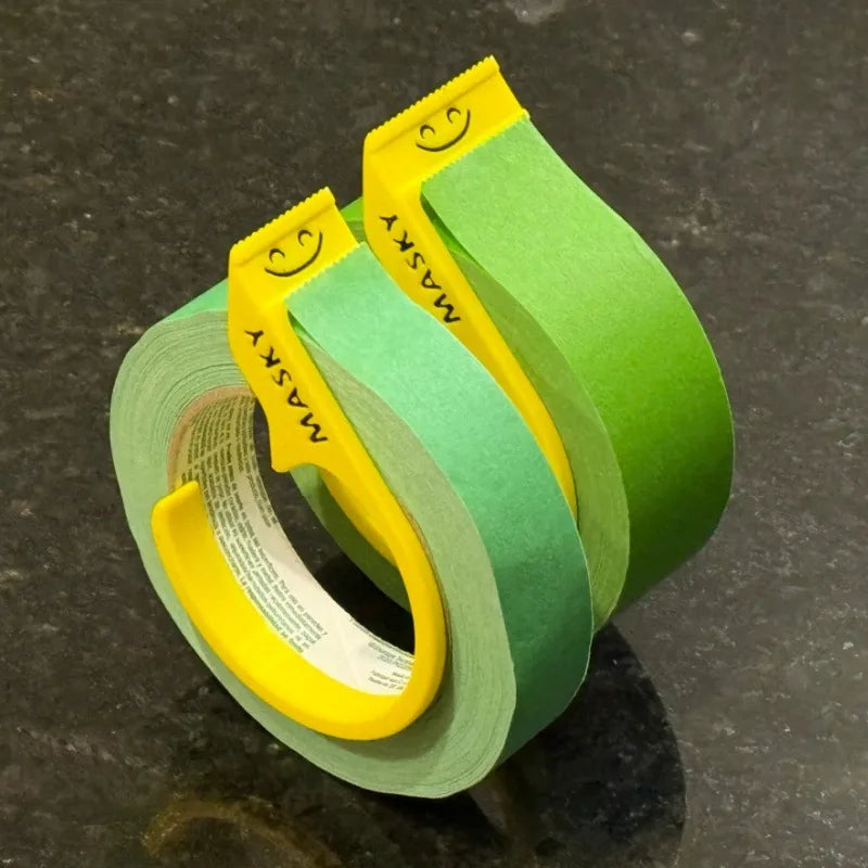 3D Printed Mini Tape Dispenser | Desktop Organizer Decor Desktop Tape Dispenser Peaceful Pleasures Health and Wellness