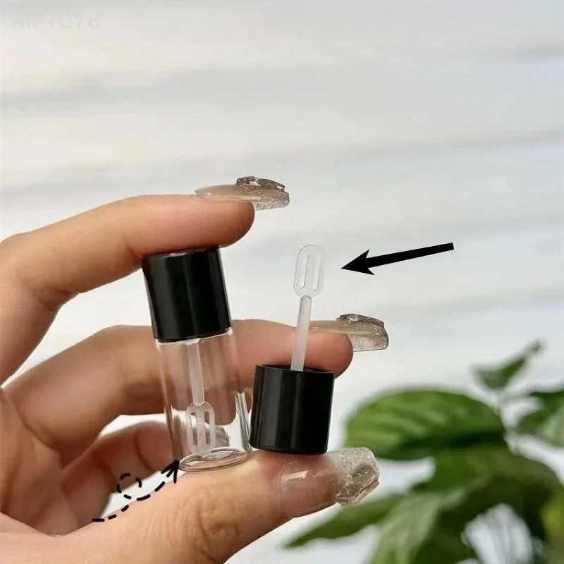 Mini Refillable Glass Foundation Travel Bottles 4ml | 5/10 Pcs