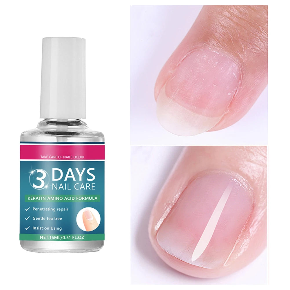 Keratin Amino Acid Nail Strengthening Serum & Repair Oil