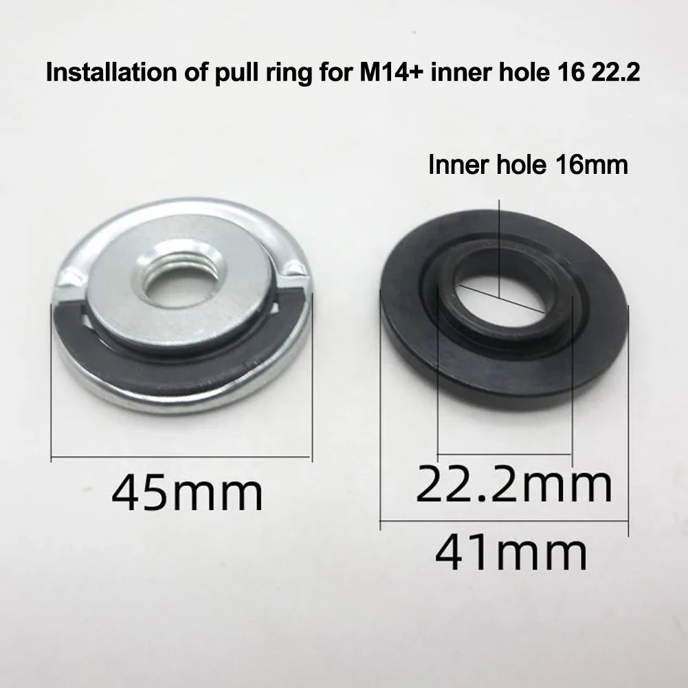 M14 Quick-Release Self-Locking Angle Grinder Flange Nut Set