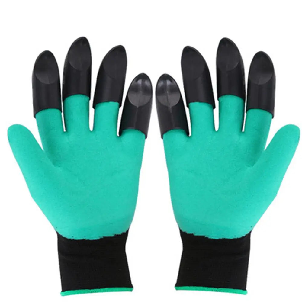 Digging Gloves, Gardening, Dipping, Labor, Claws, Vegetable Flower Planting and Grass Pull Gloves with Claws Work Gloves Peaceful Pleasures Health and Wellness