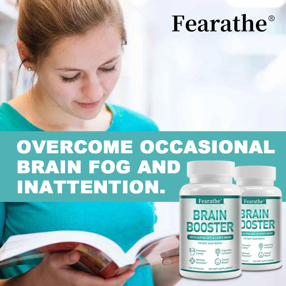 Lion's Mane Mushroom - Enhance Brain Function, Improve Memory & Cognition, Improve Mood, and Sleep Health - 120 Capsules Peaceful Pleasures Health and Wellness