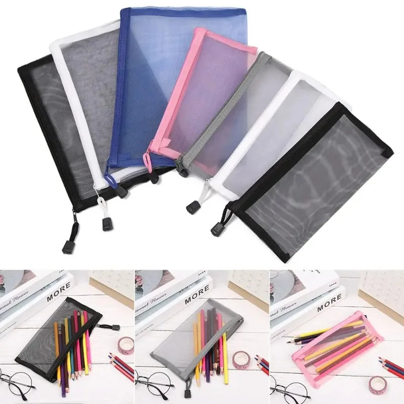 A4/A5/A6 Zipper Exam Pouch | Student Document & Stationery Bag