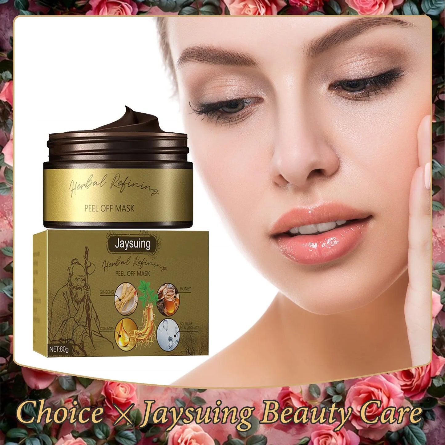 Jaysuing Ginseng Peel-Off Mask – Blackhead Removal 80g