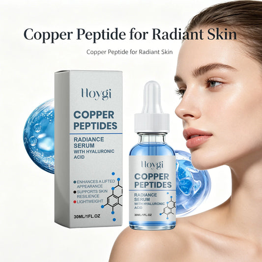 Copper Peptide Essence for Sensitive Dry Skin Moisturizing Brightening Firming Lifting Face Barrier Repair Renewing Face Serum Peaceful Pleasures Health and Wellness