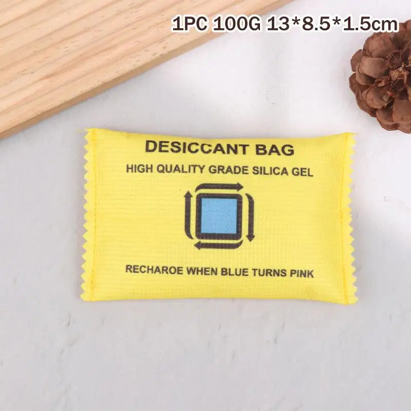 Reusable Silica Gel Desiccant Bags – Moisture Absorber for Home