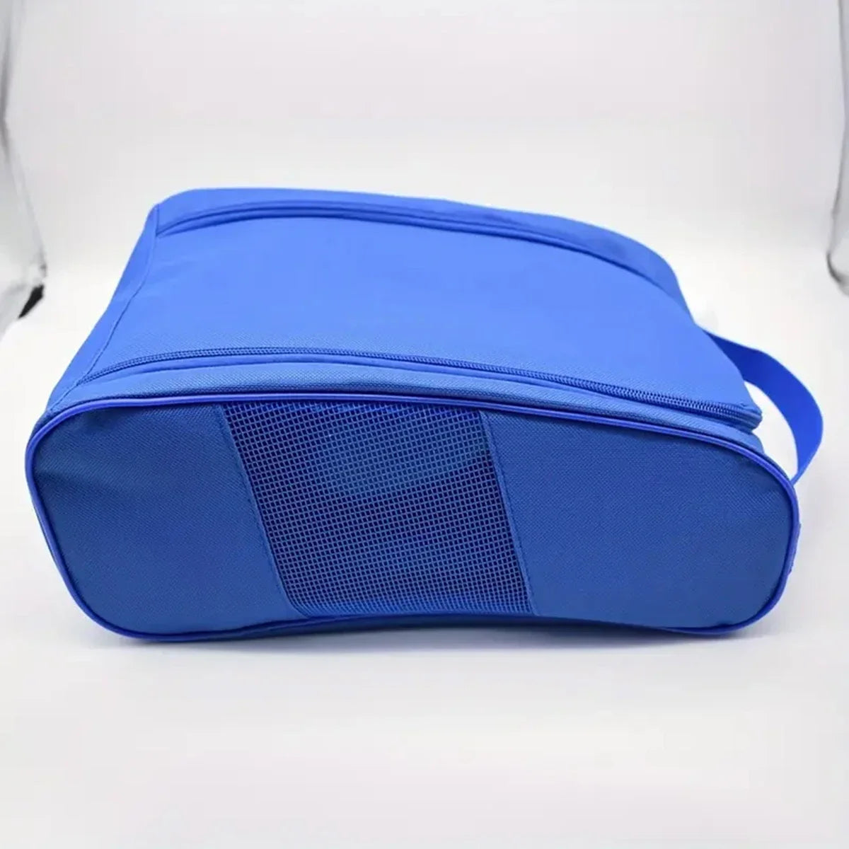 Portable Golf Shoe Bag Oxford Cloth Shoe Carrier Bags Breathable Lightweight Golf Handbag Dustproof Football Tennis Shoe Bag Peaceful Pleasures Health and Wellness Blue