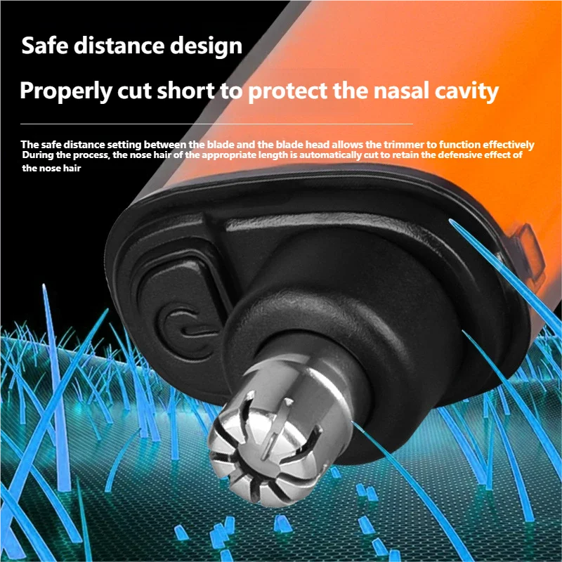 Nose Hair Trimmer Portable Trimmer for Nose Mini Nose and Ear Hair Trimmer Portable Nose Trimmer Rechargeable Trimmer for Man Peaceful Pleasures Health and Wellness