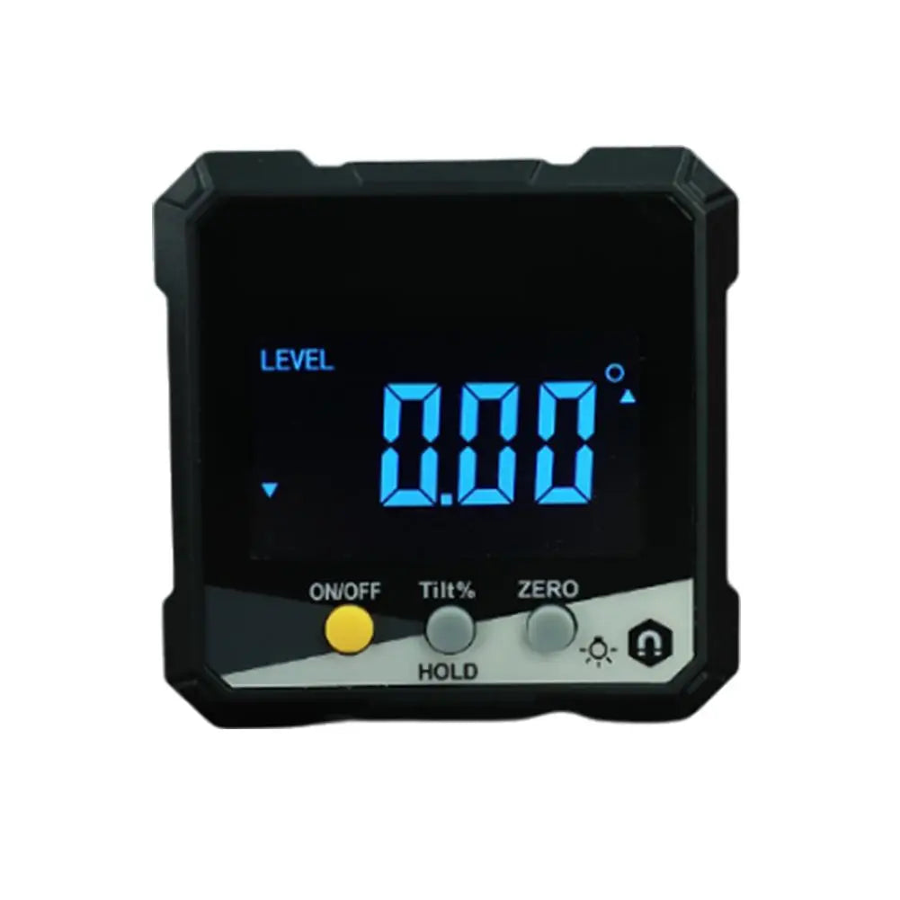 Digital Inclinometer Level Box Protractor Angle Finder Slope Meter Multi Function Measuring Tool For Home Construction DIY Tools Peaceful Pleasures Health and Wellness Yellow