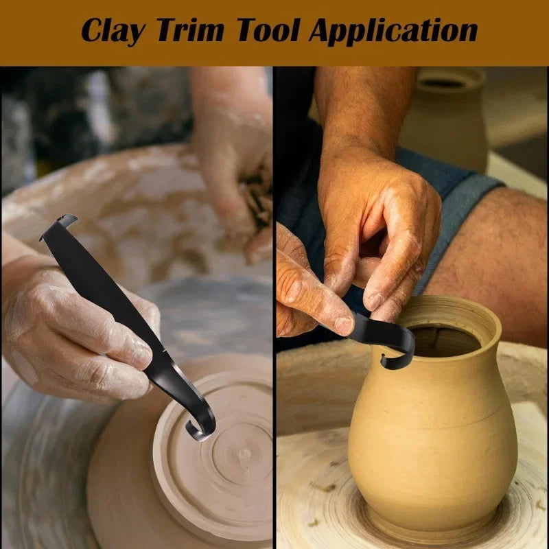 Double-Ended Pottery Loop & Carving Tool | Clay Sculpting