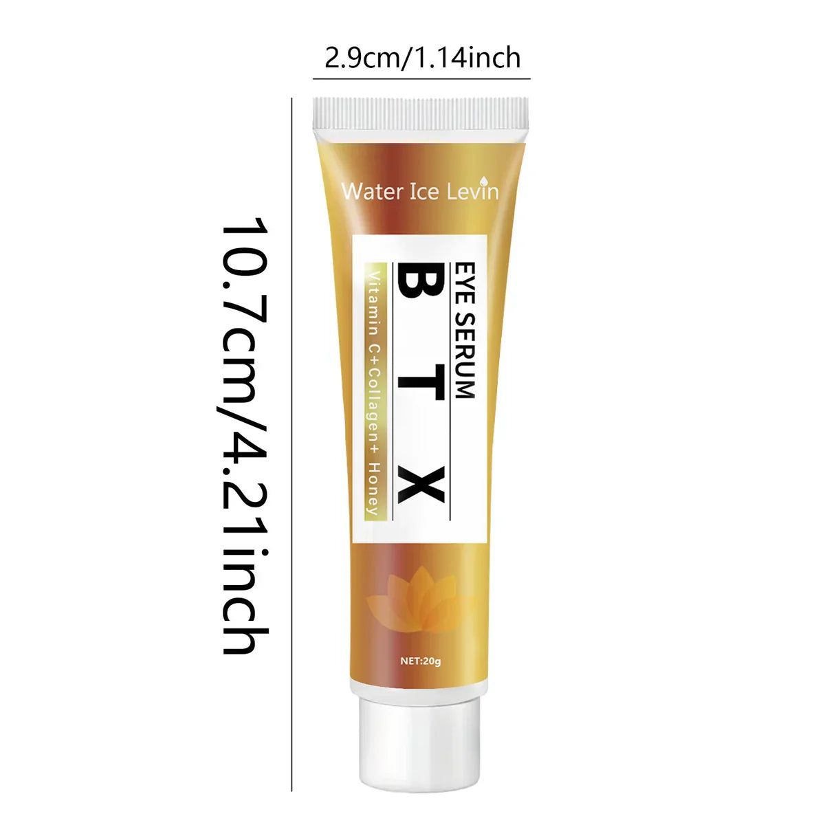 Hyaluronic Acid Eye Gel Cream – Hypoallergenic & Moisturizing