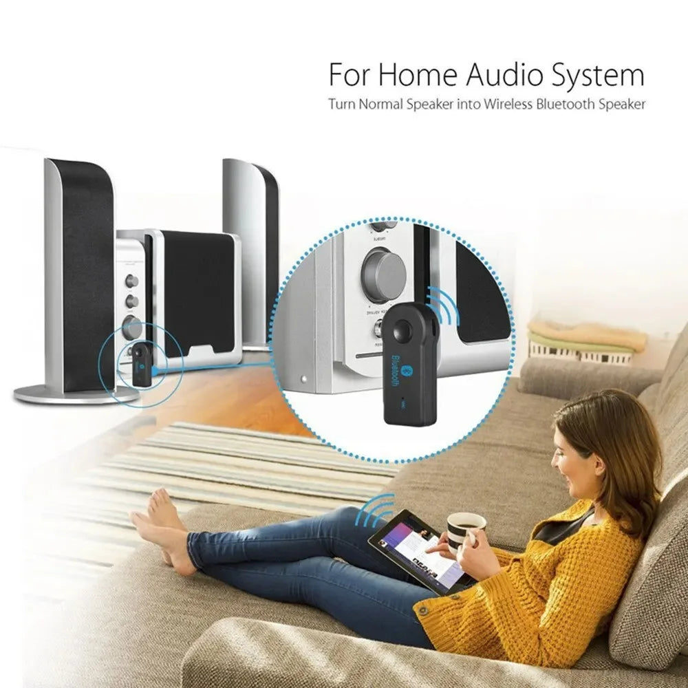 Bluetooth 5.0 AUX Receiver 3.5mm – Car Audio & Headphone