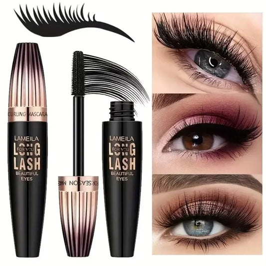 LUXURYTO 4D Waterproof Mascara – Volume, Curl & Long-Lasting Waterproof Mascara Peaceful Pleasures Health and Wellness