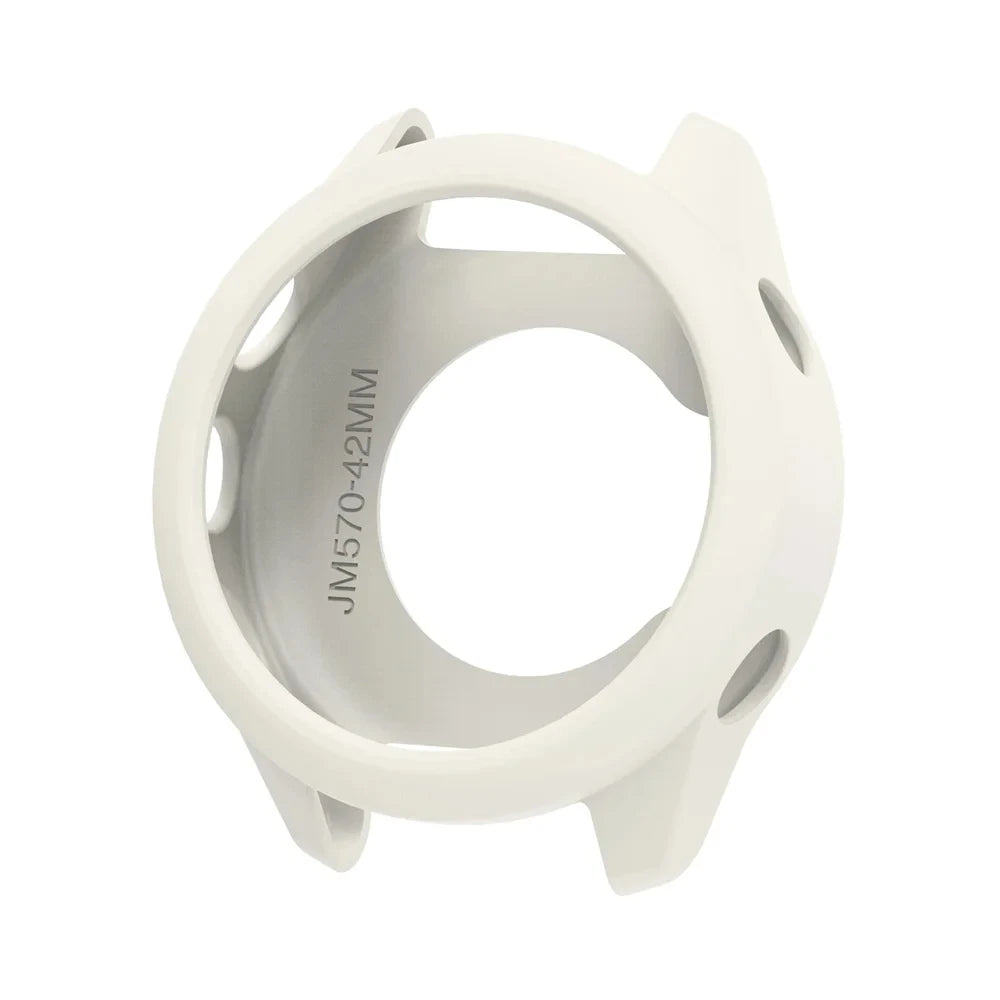 Garmin Forerunner 970 570 Soft Protective Case – 42mm & 47mm Peaceful Pleasures Health and Wellness WHITE Garmin 970 47MM