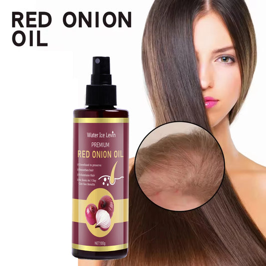 Red Onion Hair Oil – Moisturizing Essence for All Hair Types Hair Care Oil Peaceful Pleasures Health and Wellness