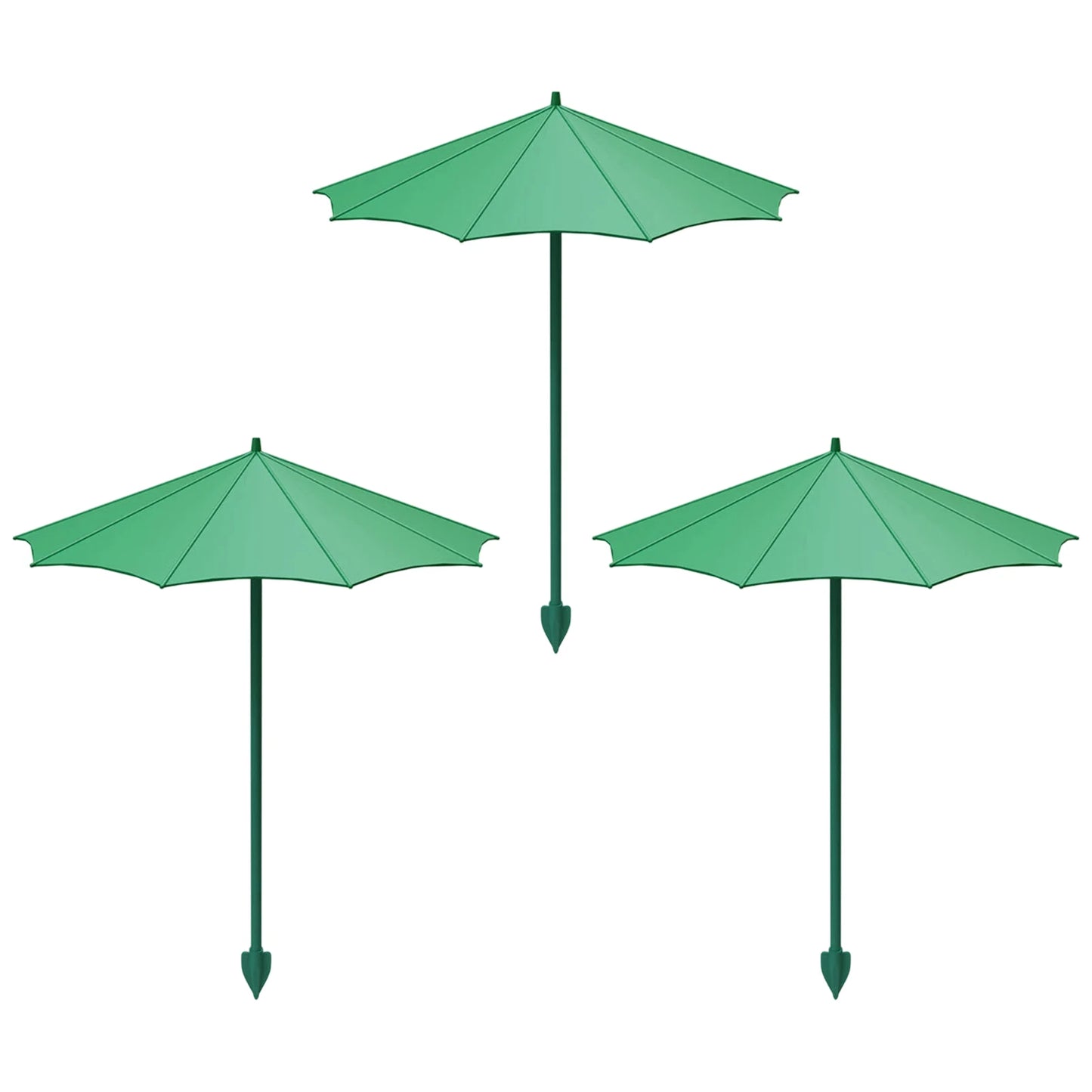 1/3Pcs Outdoor Plant Sun Shade Canopy Weatherproofs Garden Stake Plant Shade Umbrella Anti-Scorch Outdoor Garden Supplies Peaceful Pleasures Health and Wellness