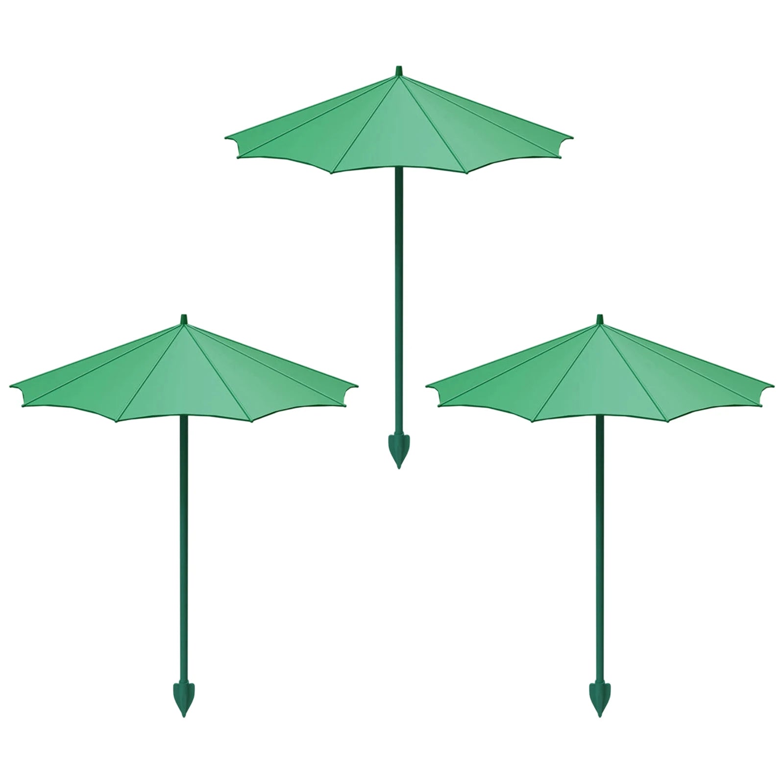 1/3Pcs Outdoor Plant Sun Shade Canopy Weatherproofs Garden Stake Plant Shade Umbrella Anti-Scorch Outdoor Garden Supplies Peaceful Pleasures Health and Wellness