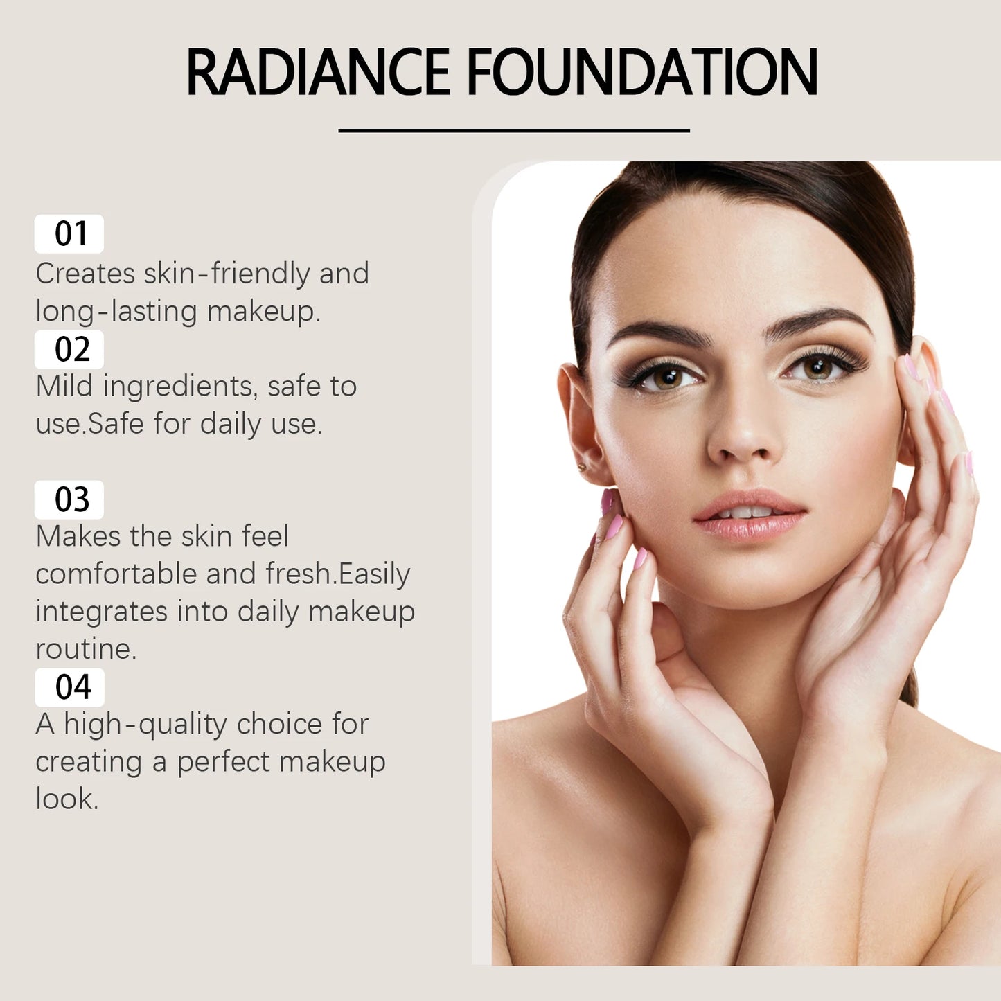Jaysuing Concealer Liquid Foundation – Cover Acne & Brighten