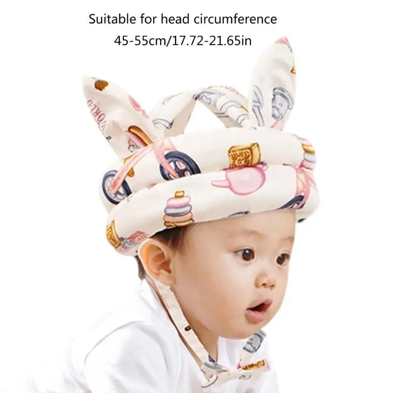 Baby Walking Head Protector Safety Hat | Soft & Adjustable
