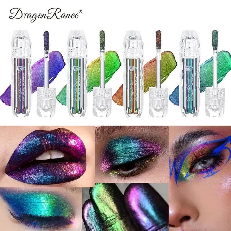 Chameleon Liquid Eyeshadow | Metallic Glitter Shimmer Eye Makeup