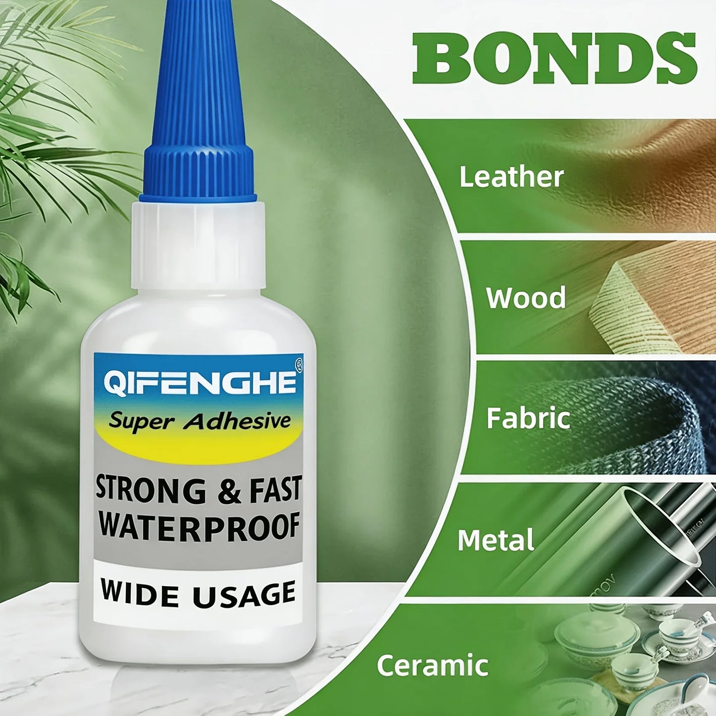 Super Strong Instant Glue – Fast-Drying Clear Waterproof Adhesive