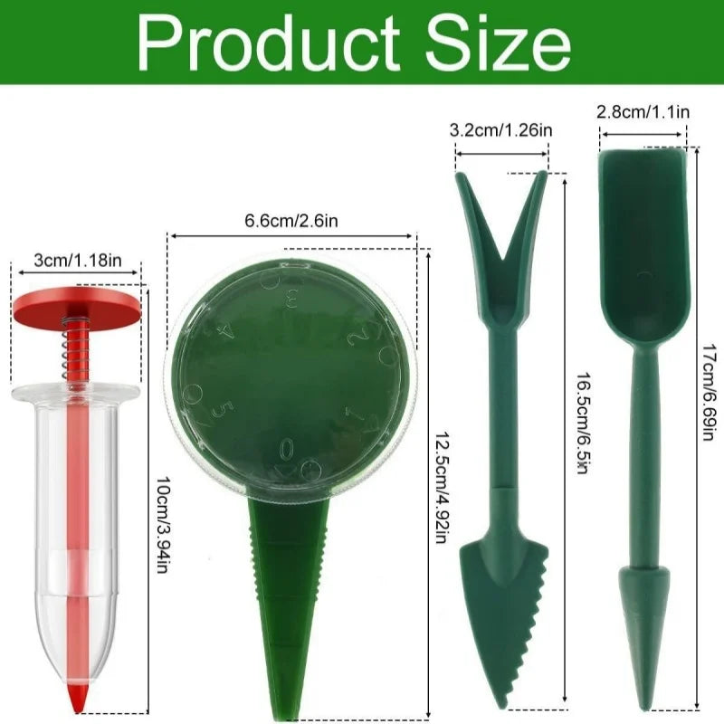 Manual Seed Sower & Planter Set – Adjustable Depth & Spacing