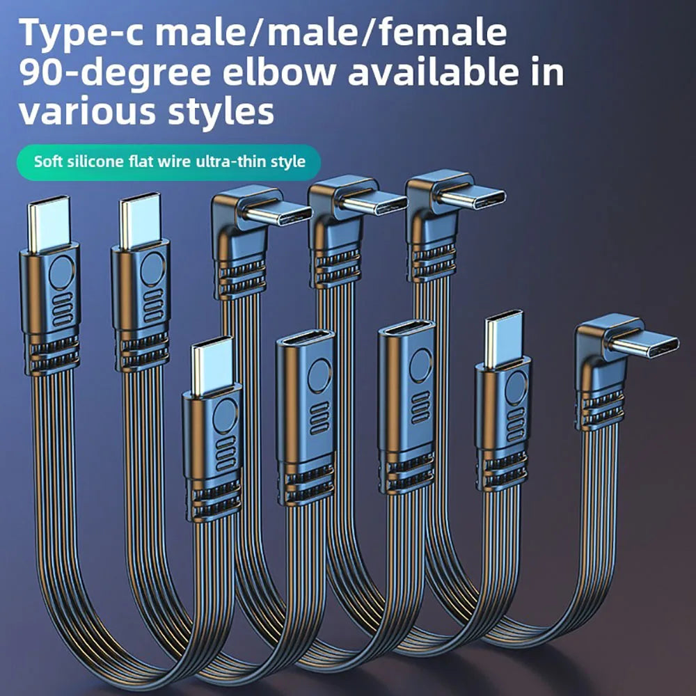USB-C Cable 45W Fast Charging & 480Mbps Data Sync | 10–50cm
