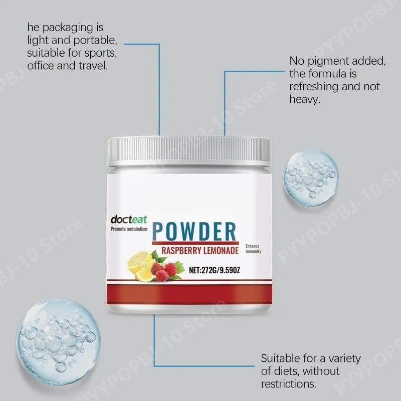 Max Strength Raspberry Lemonade Wellness Powder 272g
