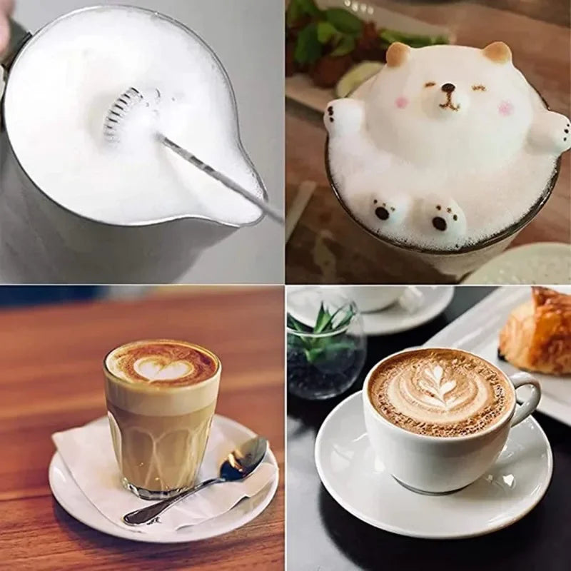 Electric Milk Frother & Egg Beater – 3-Speed Handheld Mixer Electric Milk Frother Peaceful Pleasures Health and Wellness