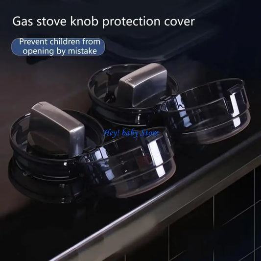 Child Safety Gas Stove Knob Cover Protector | Clear Plastic Stove Knob Protector Peaceful Pleasures Health and Wellness