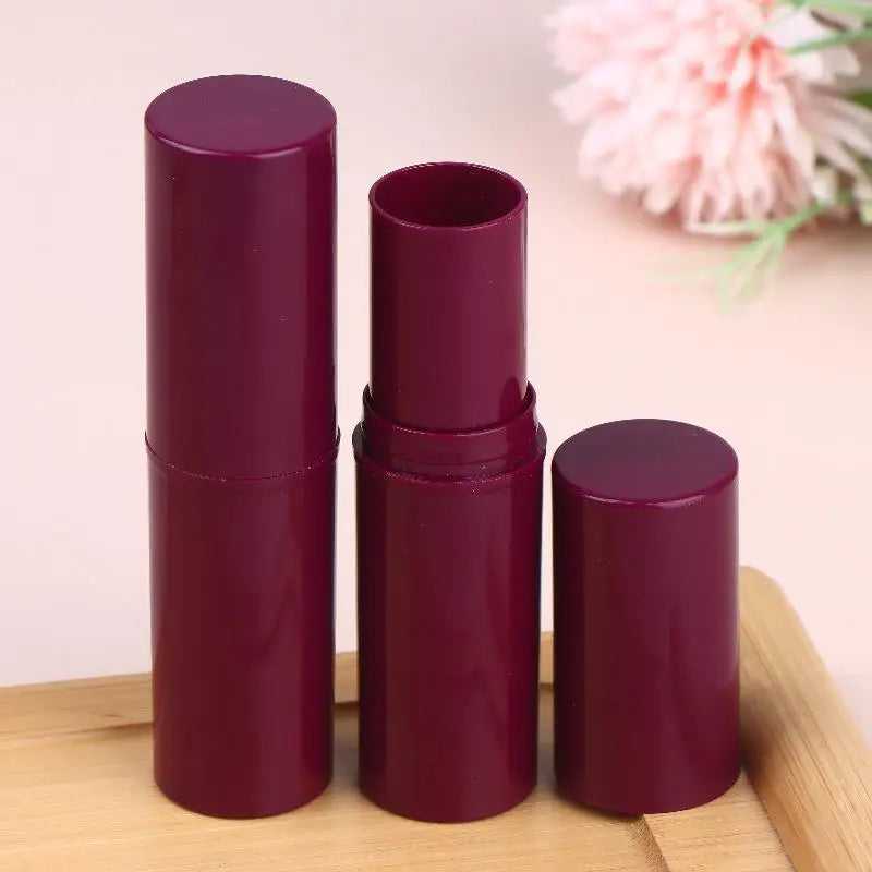 10g Empty Rotatable Lip Balm Tube | Purple Refillable Container