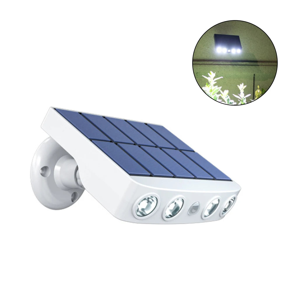Solar LED Motion Sensor Outdoor Wall Light | IP44 Waterproof