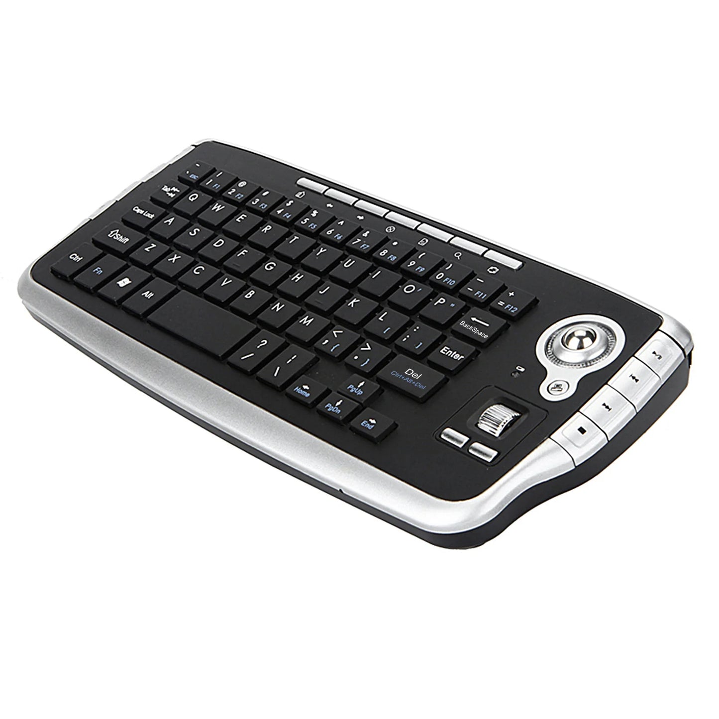 E30 2 4GHz Wireless Keyboard Trackball Mouse Scroll Wheel Remote