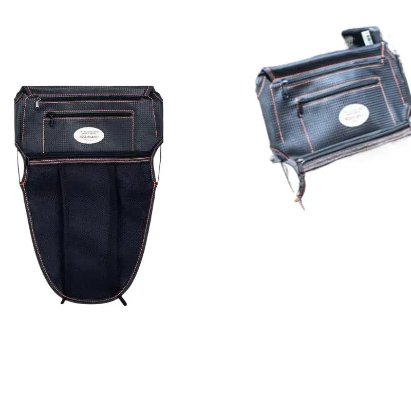 Car Seat Middle Organizer – Zippered Handbag Holder