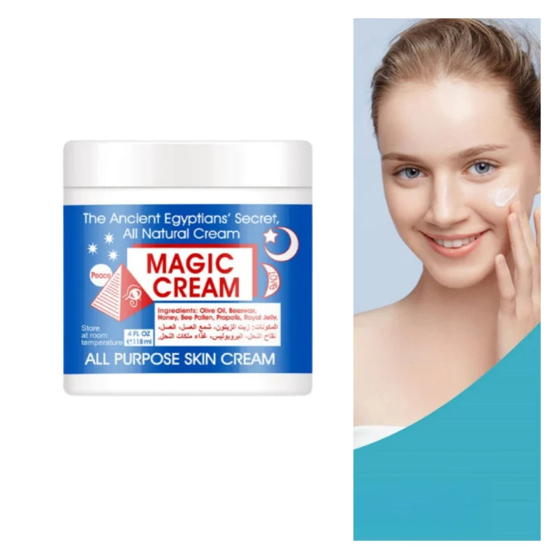 118MLMagic creamMagic Face Cream Facial Moisturizing Hydrating Deep Nourishing Delicate Nourishing Face Cream Peaceful Pleasures Health and Wellness