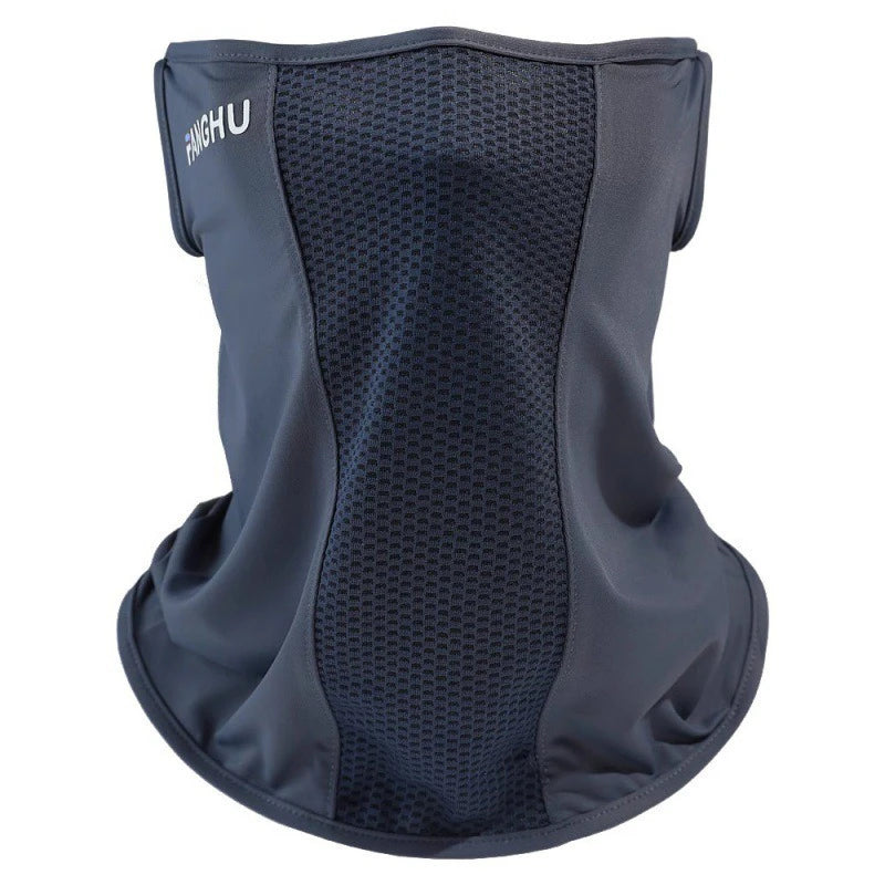 1pcs Sun Protection Mask Mesh Breathable Ear Loop Mask Elastic Sunscreen AntiUV Face Covering Thin Breathable Sports Neck Gaiter Peaceful Pleasures Health and Wellness