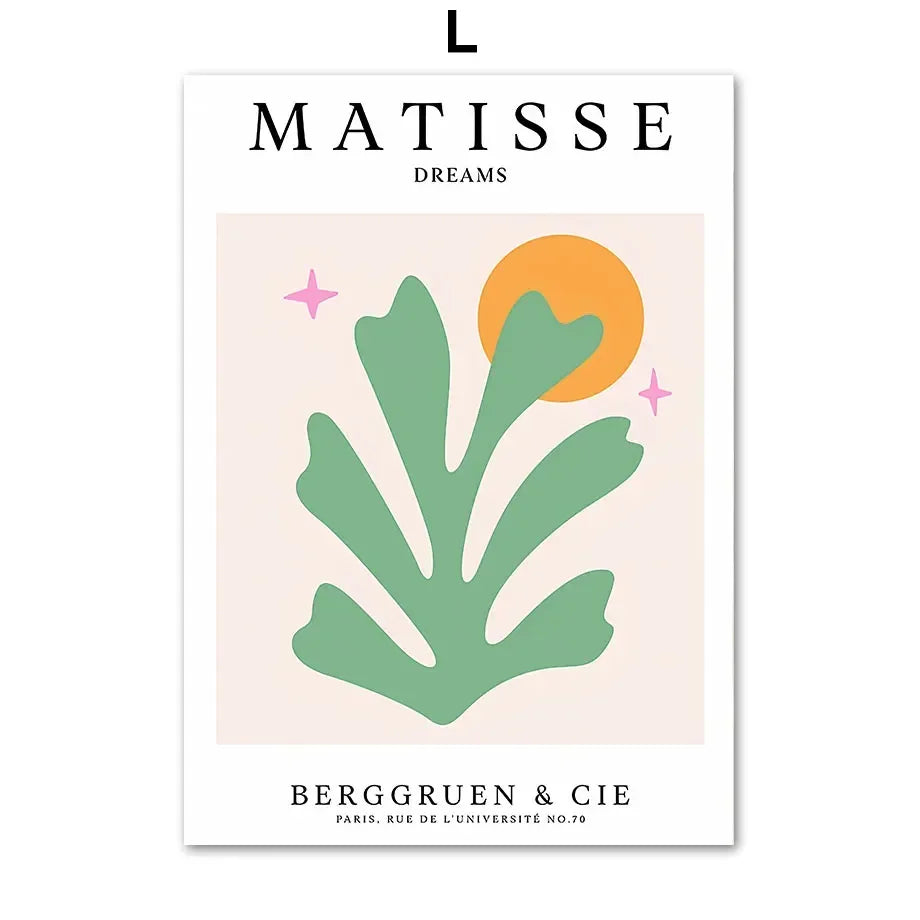Retro Geometric Abstract Flower Canvas Wall Art HD Print Canvas Wall Art Peaceful Pleasures Health and Wellness