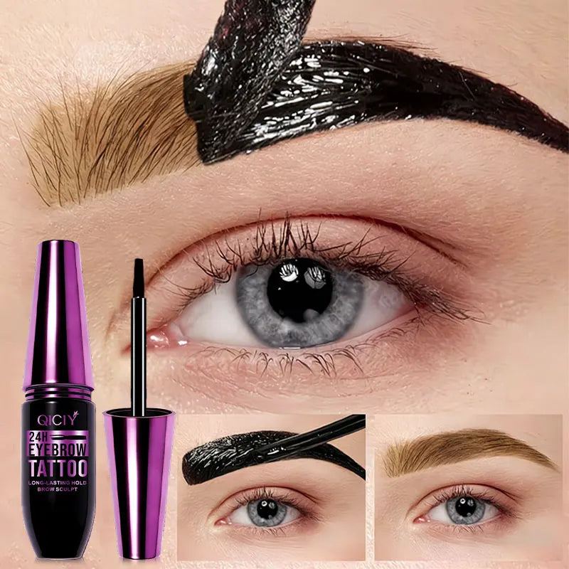 Waterproof Tear-Off Eyebrow Dye Cream – Long-Lasting Color