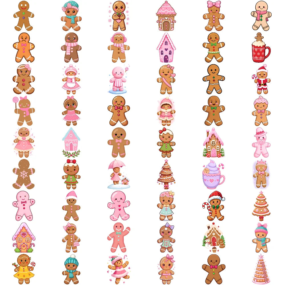 54pcs Waterproof Temporary Tattoo Stickers – Christmas & Holiday