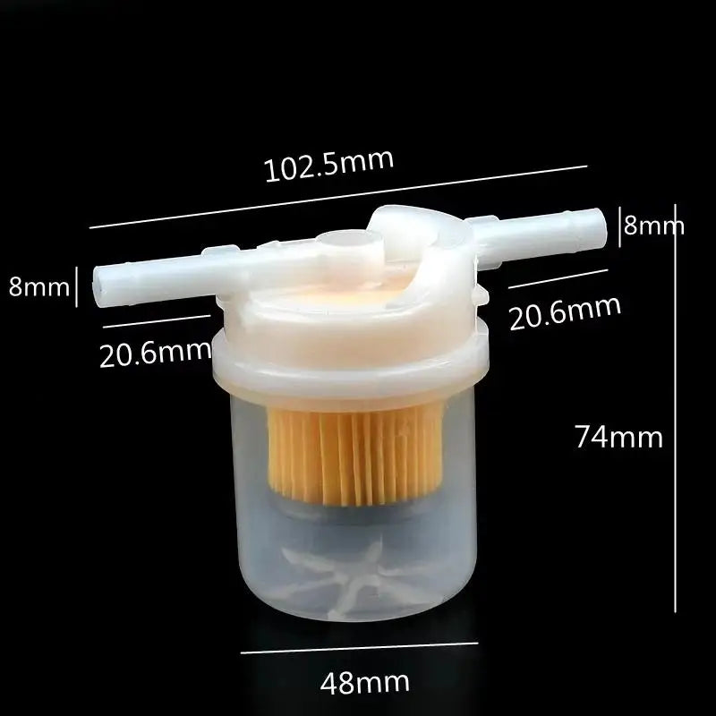 Inline Fuel Filter 250cc–400cc Motorcycle ATV Dirt Bike Strainer