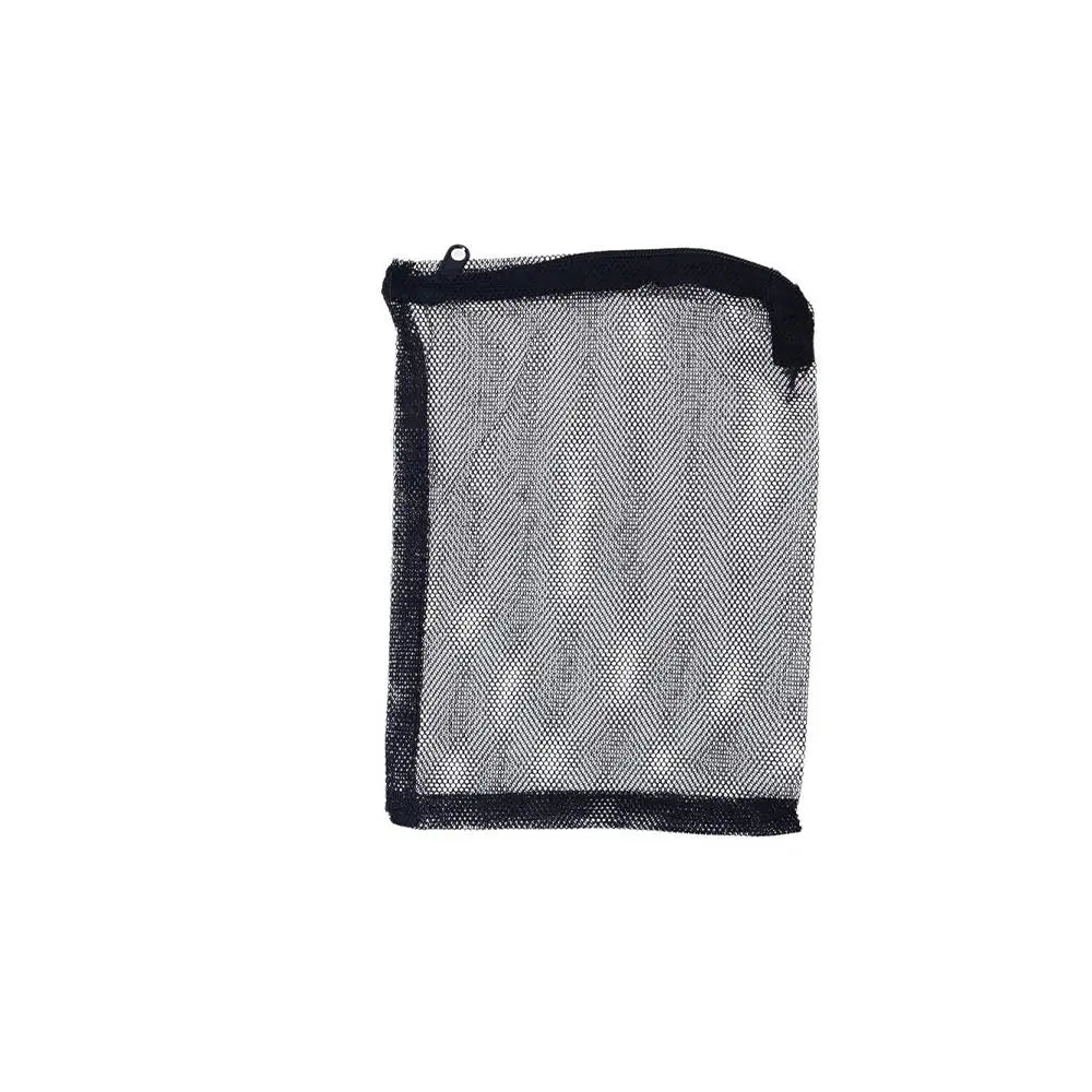 Isolation Bag Nylon Filter Bag Black White Reusable Filter Net Bag for Aquarium Fish Tank Pond Media Isolation Bag Peaceful Pleasures Health and Wellness 15X20cm