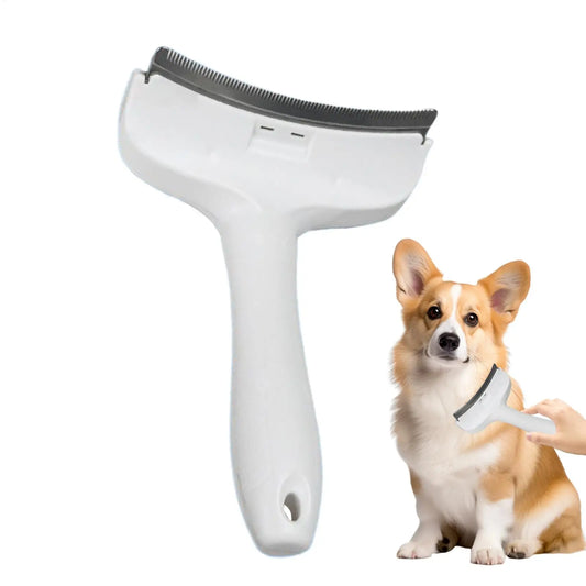 Self-Cleaning Dematting Comb for Cats & Dogs | Grooming Brush Pet Dematting Comb Oasis Select