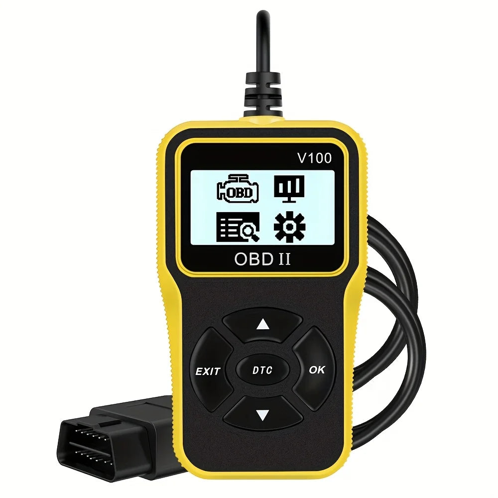 Car Diagnostic Equipment, 16-Pin Engine Diagnostic Tool, Obd2 Code Reader, with Digital Display, Obd 2 Scanner, Battery Not Included Peaceful Pleasures Health and Wellness