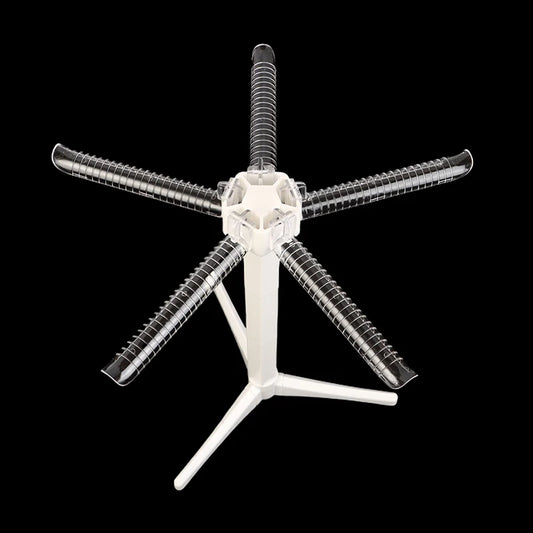 Collapsible Pasta Drying Rack – Foldable Spaghetti Dryer Stand Pasta Drying Rack Peaceful Pleasures Health and Wellness