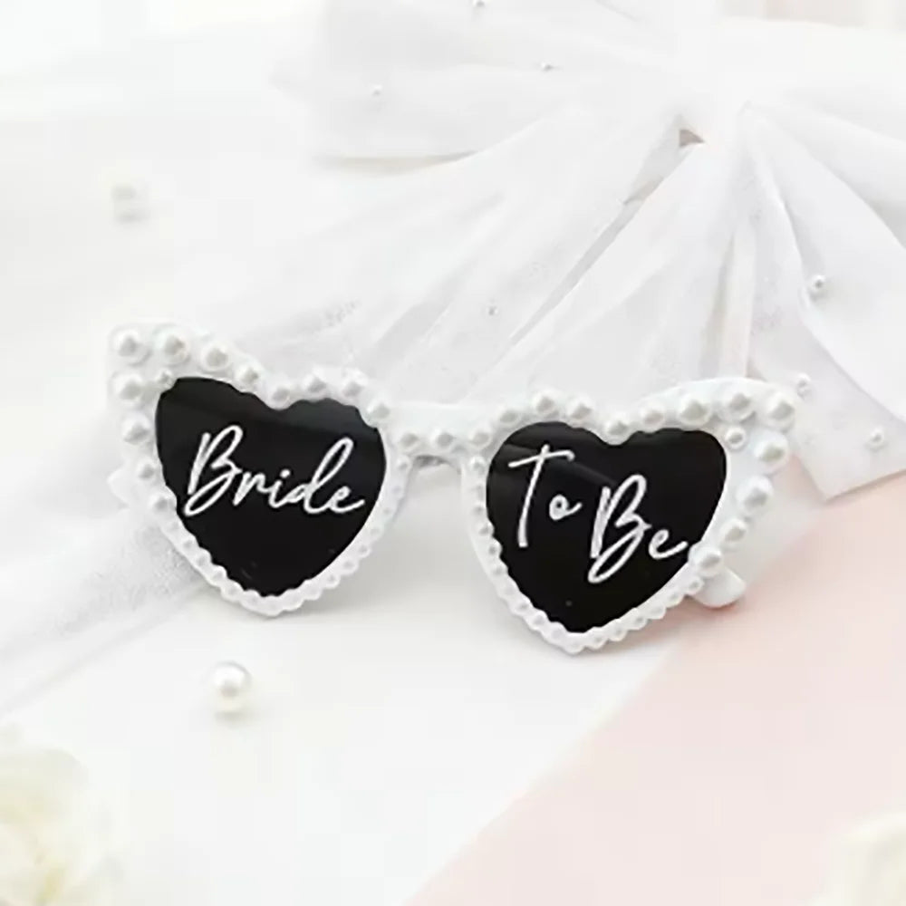 Bride To Be Sunglasses | Bachelorette & Bridal Party Gift Novelty Sunglasses Peaceful Pleasures Health and Wellness Style E