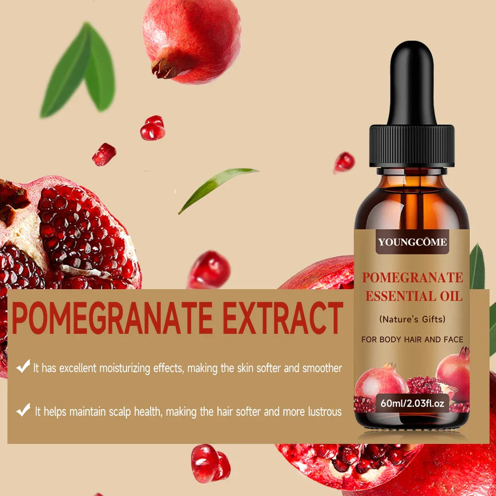 YOUNGCOME Pomegranate Hair Growth & Skin Care Oil 40/60ml