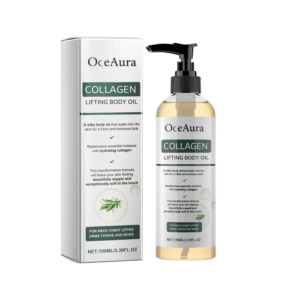 Collagen Body Oil – Rosemary Firming & Deep Hydration (100g)